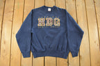 Vintage 1990s Hannibal Dental Group Paisley Crewneck Sweatshirt Men's Large