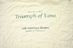 Vintage 1990s The Triumph Of Love Yale Repertory Theatre T-Shirt  Single Stitch  Americana  Yale University  Distressed