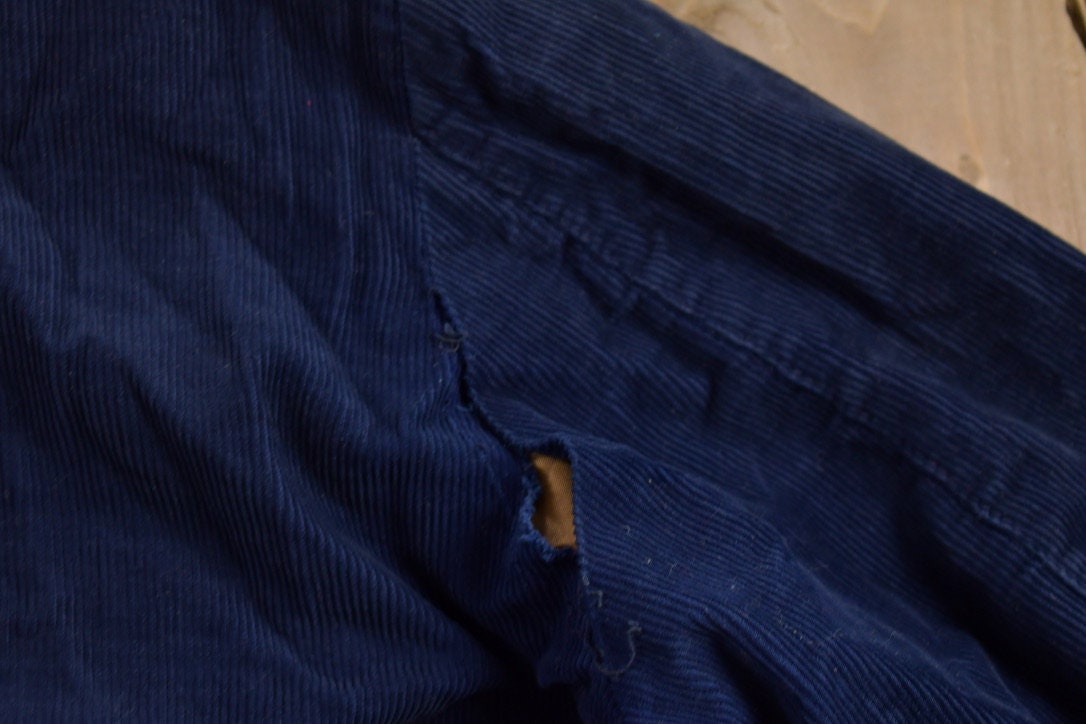 Vintage 1940s Corduroy Varsity Fraternity Jacket