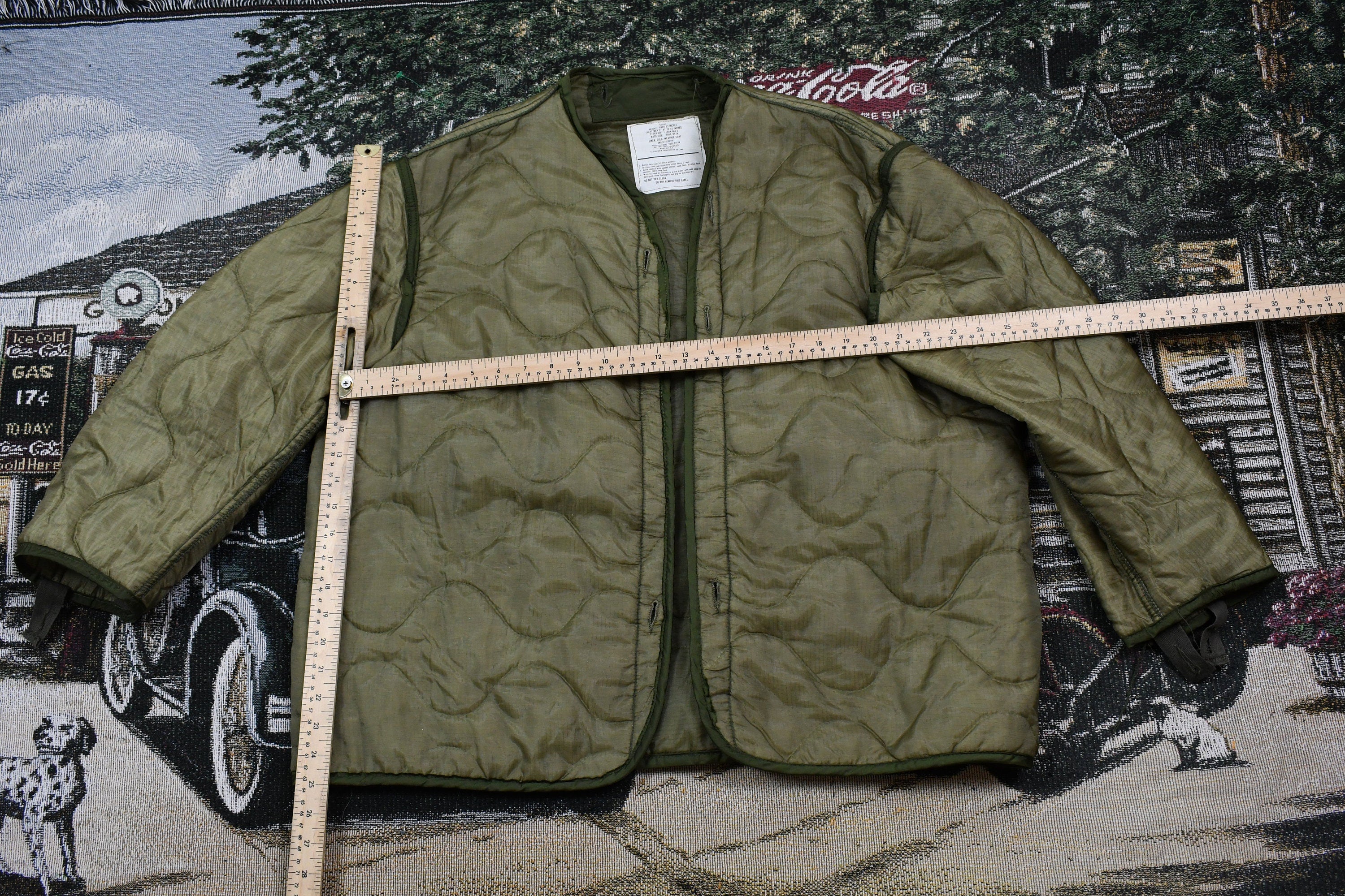 Vintage 1990s Military M65Jacket Lining