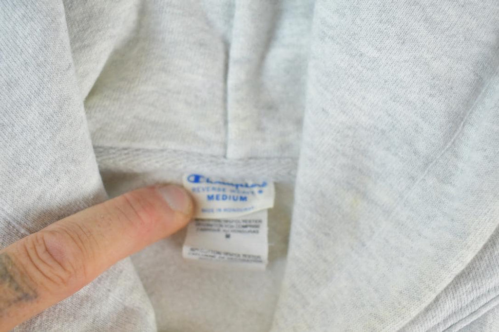 Vintage 1990s Champion Reverse Weave Hoodie Sweatshirt Mens M