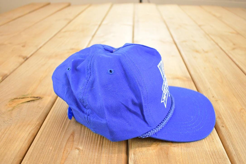 Vintage 1980s Virginia Snapback Rope Hat /