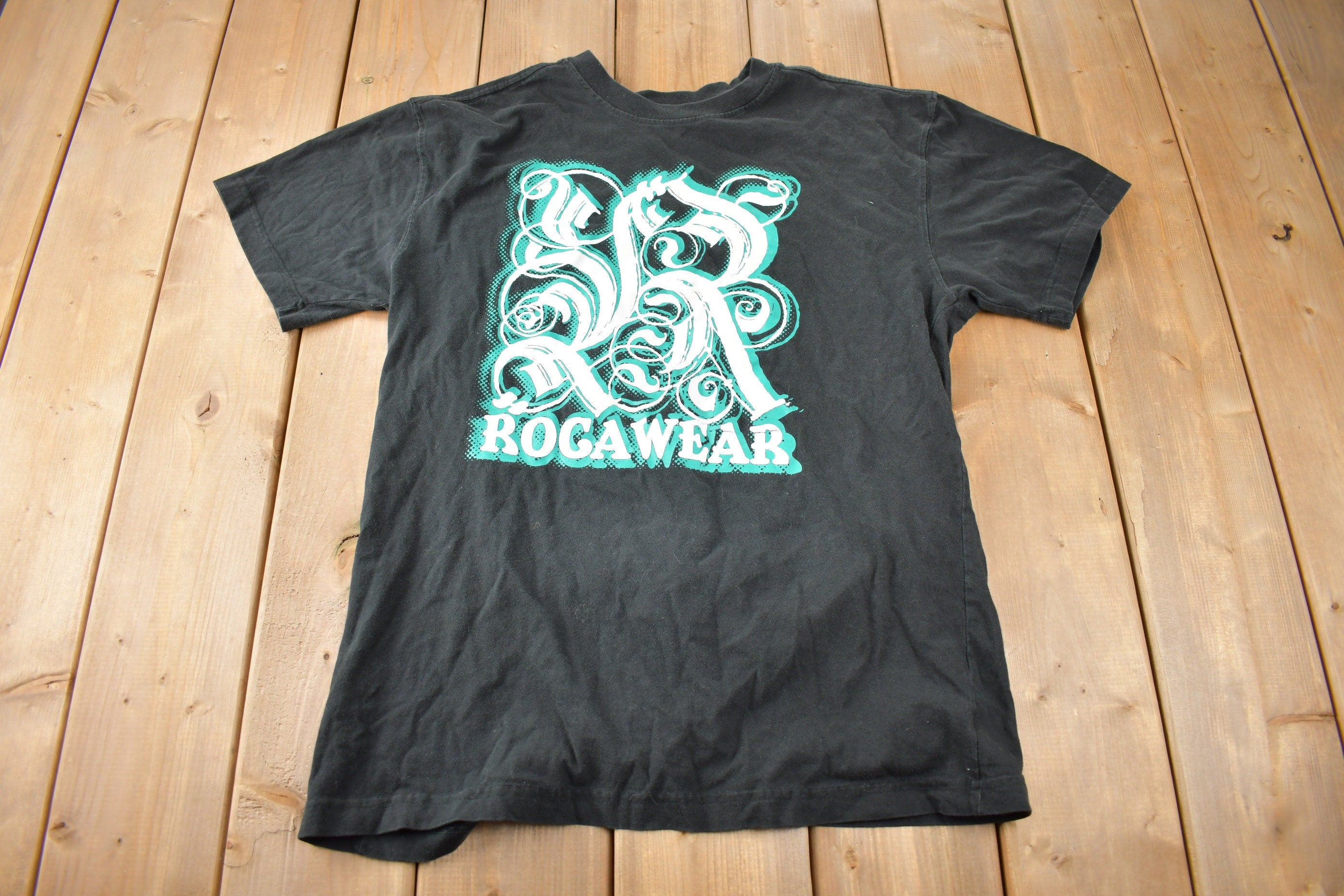 Vintage 1990s Rocawear Graphic T Shirt Women's T Shirt