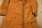 Vintage 1980s Fur Leather Coat