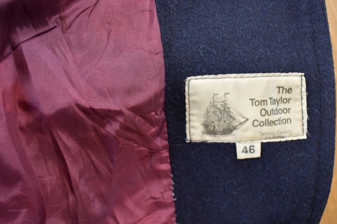 Vintage 1980s the Tom Taylor Outdoor Collection Blazer Jacket Size 46