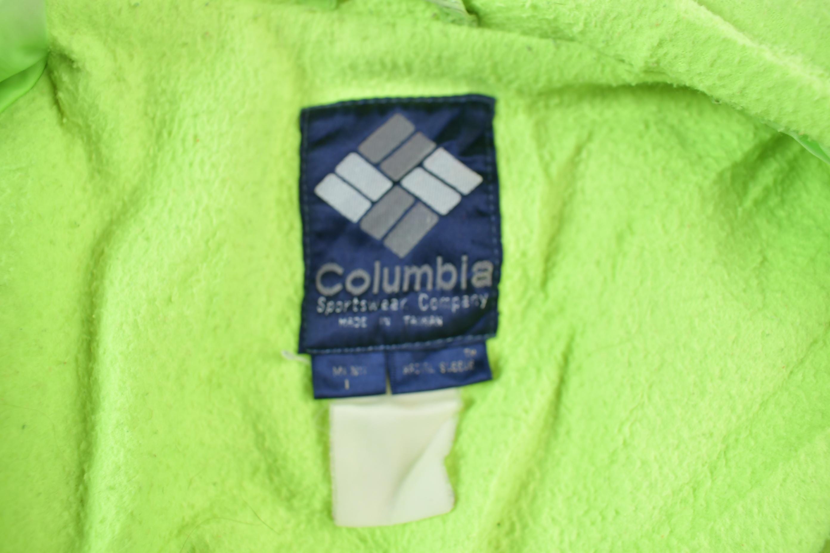 Vintage 1980s Columbia Sportswear Fleece Lined Jacket
