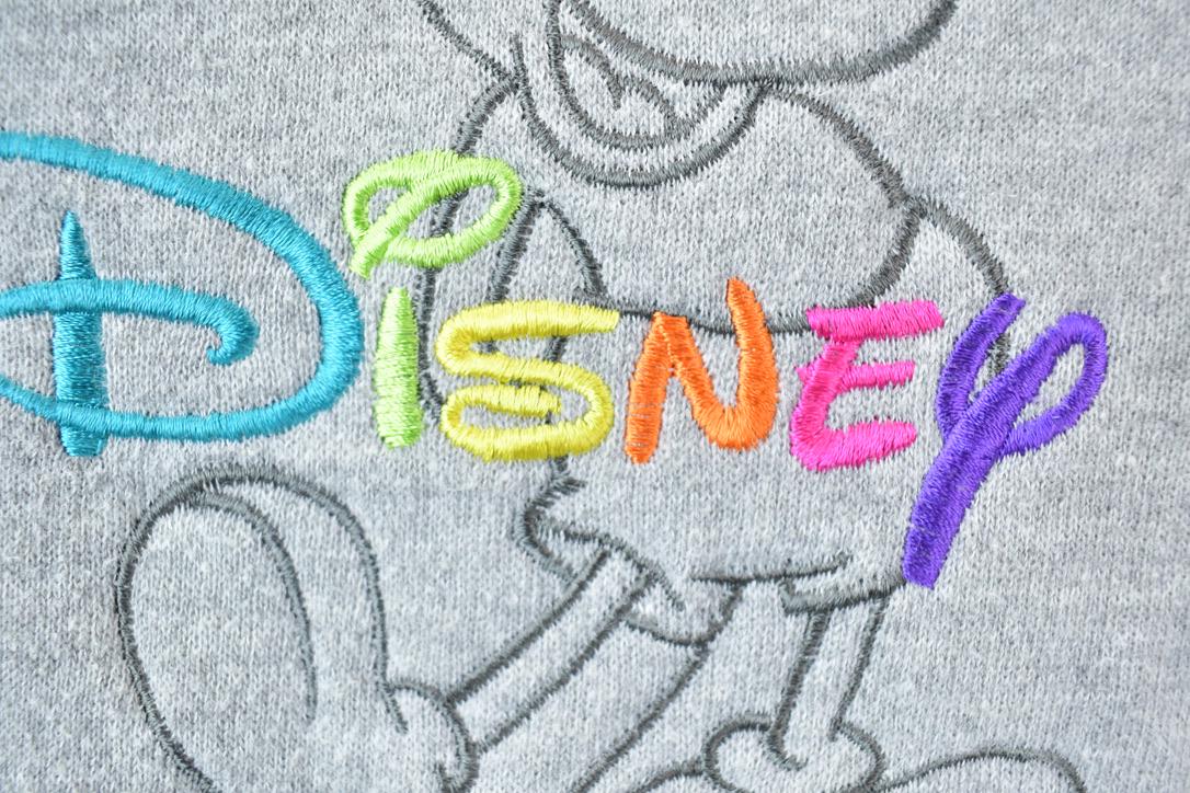Vintage 1990s Mickey Mouse Walt Disney World Crewneck / Vintage Sweatshirt / Vintage Disney / Mickey / Embroidered / Made In USA