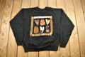 Vintage 1990s Cute Patchwork Crewneck Sweater