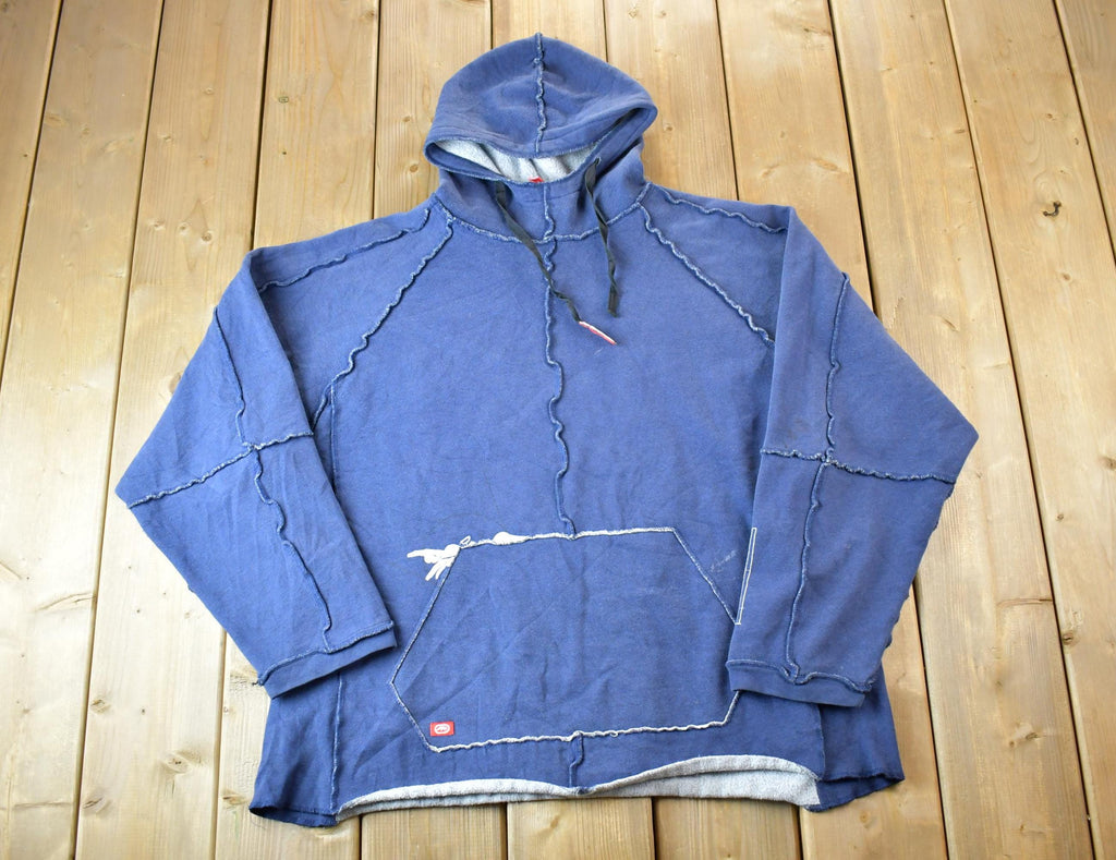 Vintage 1990s Ecko Unltd Complex Hoodie Sweatshirt  90s Crewneck  Made In USA  Streetwear  Embroidered