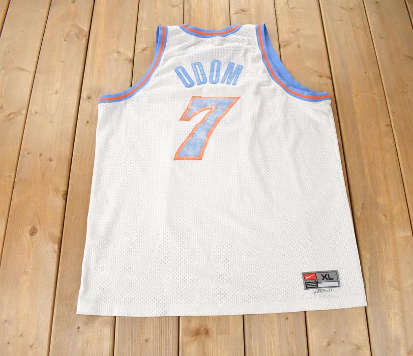 Vintage 2002 Los Angeles Clippers Lamar Odom NBA Basketball Jersey Size XL