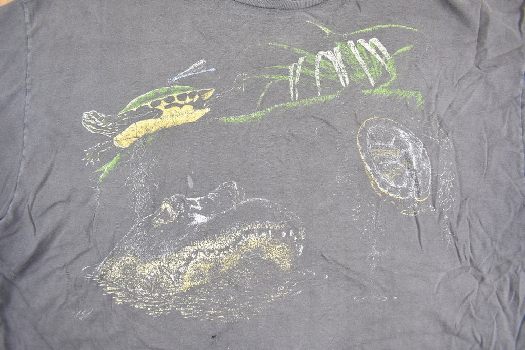 Vintage 1990s Reptile Graphic T-Shirt