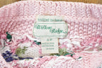 Vintage 1990s Willow Ridge Knitted By Hand Floral Pattern Crewneck Sweater Womens S