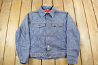 Vintage 1950s Genuine Roebucks Button Up Jean Jacket