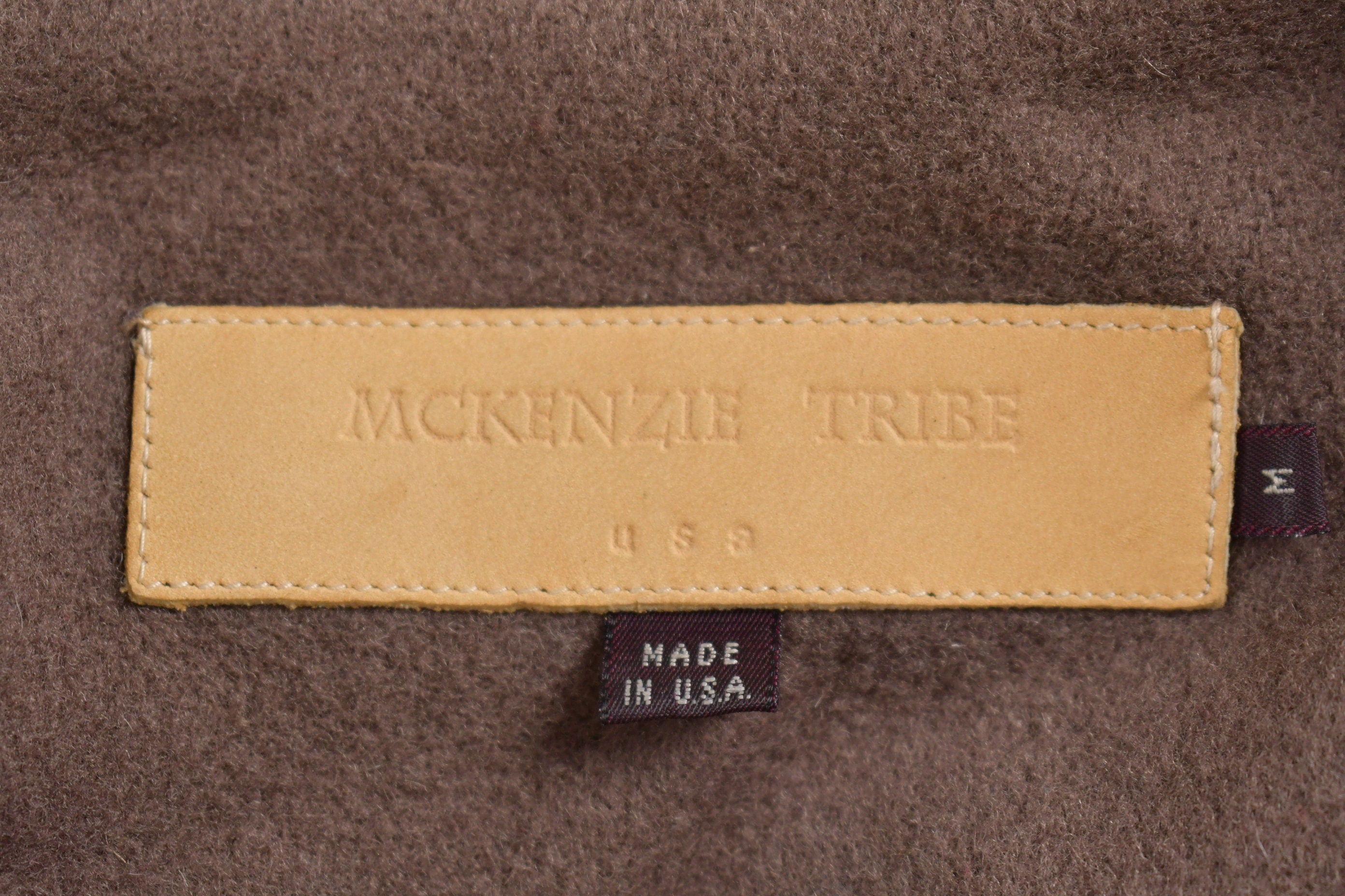 Vintage 1990s Mckenzie Tribe Canvas Field Jacket