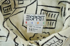 Vintage 1990s ESpirit Kids Abstract City Pattern Button Up Shirt