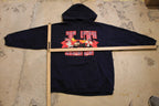Vintage 1990s Looney Tunes Hoodie / Vintage Looney Tunes Sweater / Warner Bros / Athletic Pull Over / TV & Movie Promo / Bugs Bunny