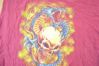 Vintage Y2K Dragon Skull Harbour Bay Sport Souvenir Tank Top Men's XL
