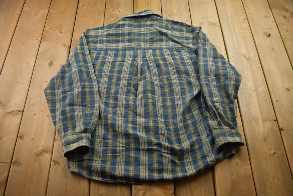 Vintage 1990s Aeropostale Plaid Button Up Shirt