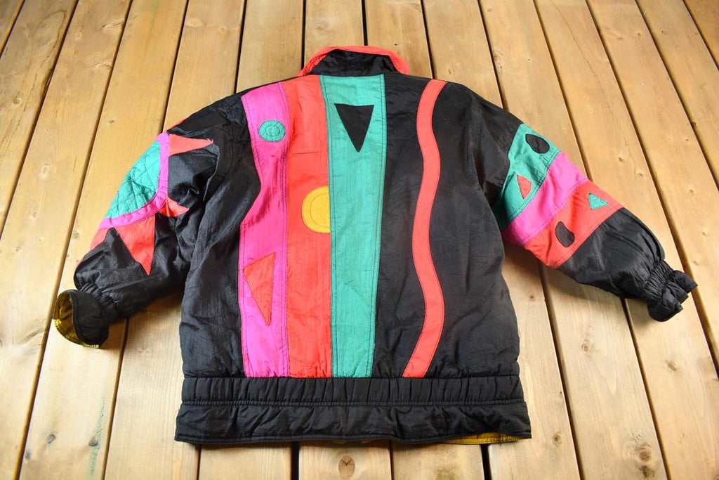 Vintage 1980s Gallery Colourful All Over Jacket