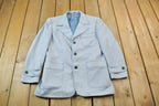 Vintage 1970s Pinstripe Blazer Jacket
