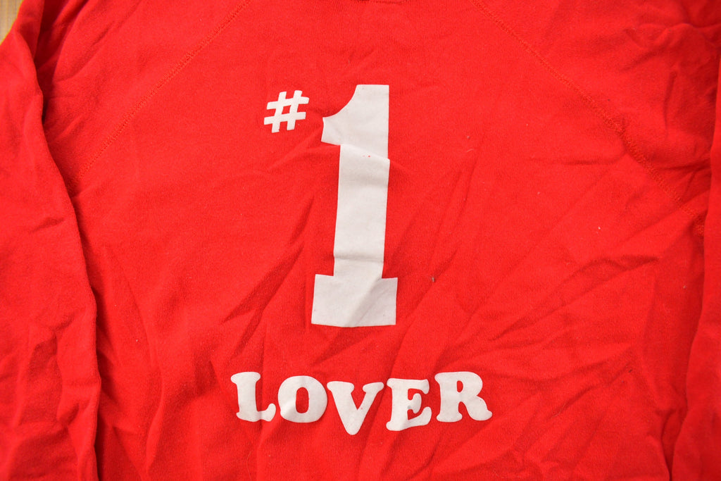 Vintage 1990s Big Chuck #1 Lover Crewneck Sweatshirt