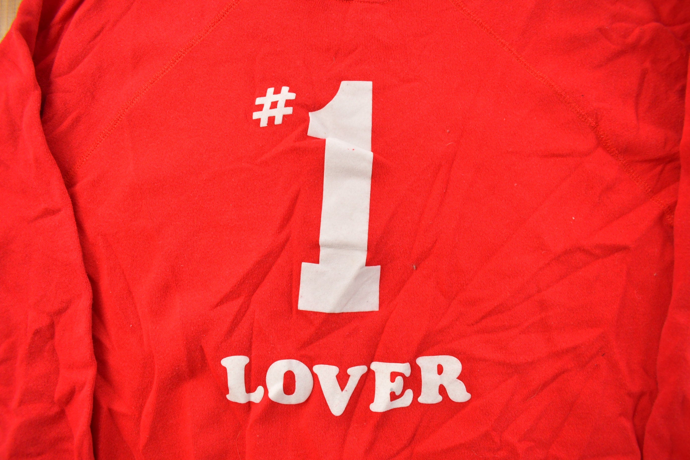 Vintage 1990s Big Chuck #1 Lover Crewneck Sweatshirt