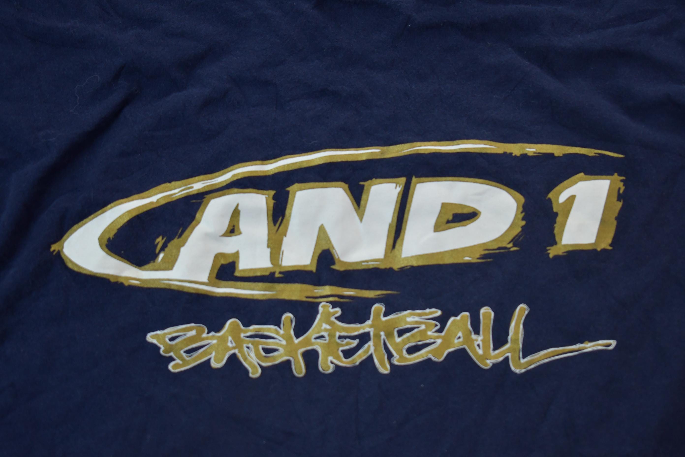 Vintage 1990s AND1 Graphic Basketball T-Shirt