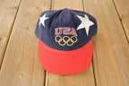 Vintage 1990s Team USA Olympics Champion Snap Back Hat