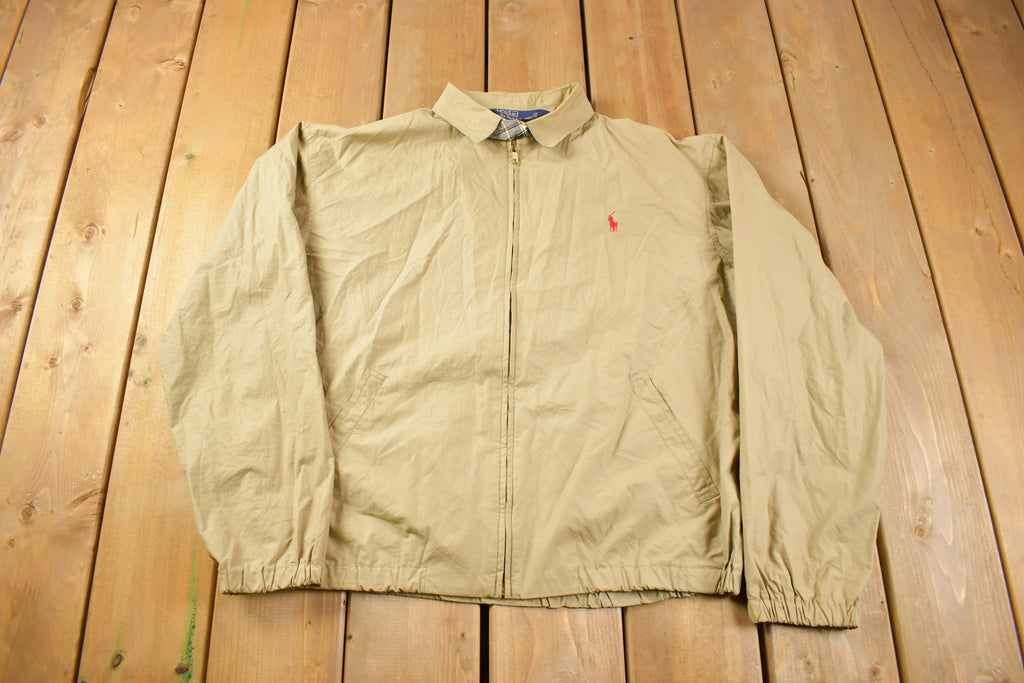 Vintage 1980s Polo Ralph Lauren Harrington Windbreaker