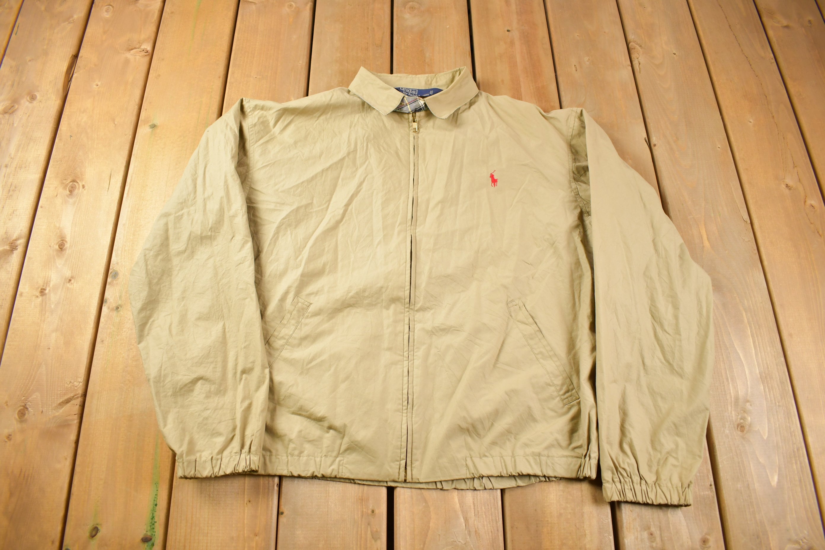 Vintage 1980s Polo Ralph Lauren Harrington Windbreaker