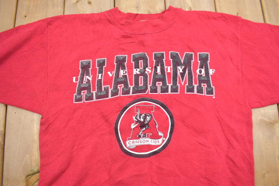Vintage 1990s University of Alabama Crimson Tide Collegiate Crewneck
