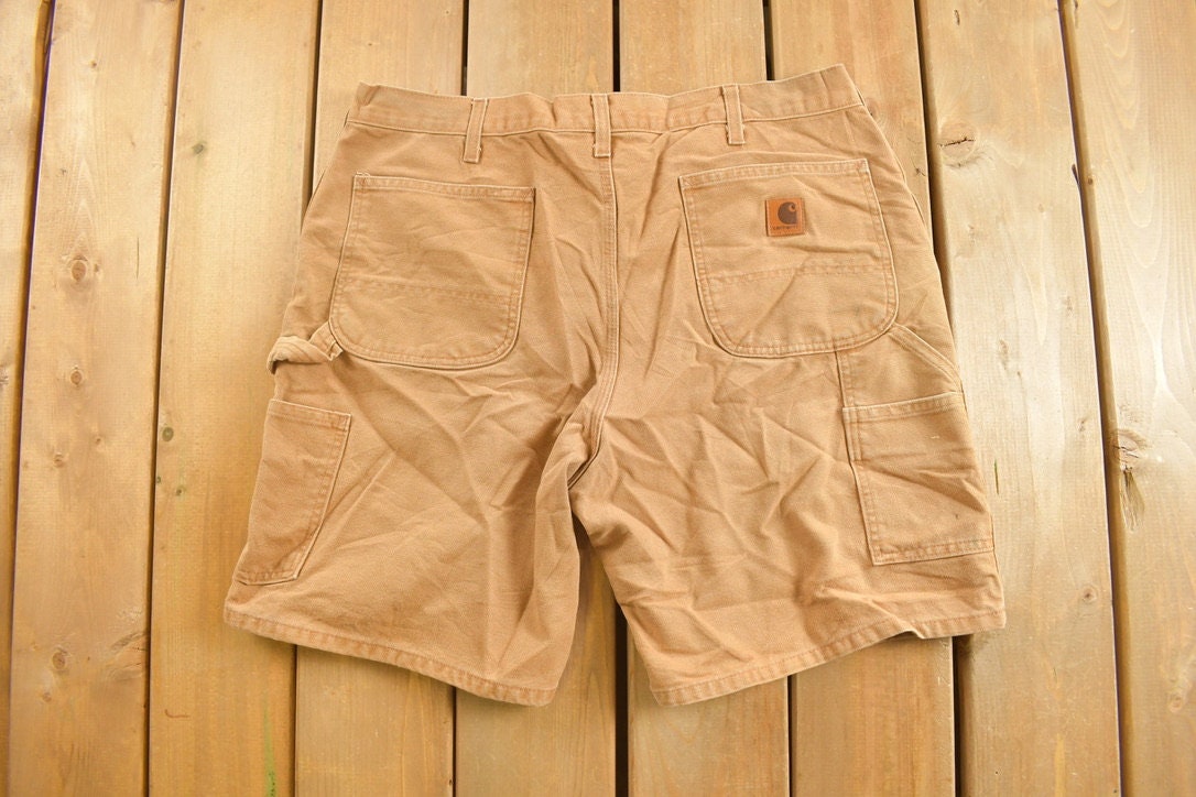 Vintage 1990s Carhartt Brown Shorts Size 38 x 8