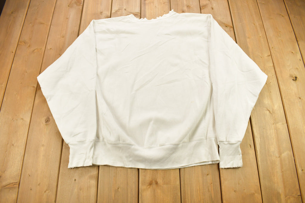 Vintage 1990s University Of Minnesota Nordic Ski Collegiate Crewneck  Embroidered  Sportswear  Americana