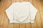 Vintage 1990s University Of Minnesota Nordic Ski Collegiate Crewneck  Embroidered  Sportswear  Americana