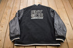 Vintage 1990s Enyce Leather Varsity Jacket