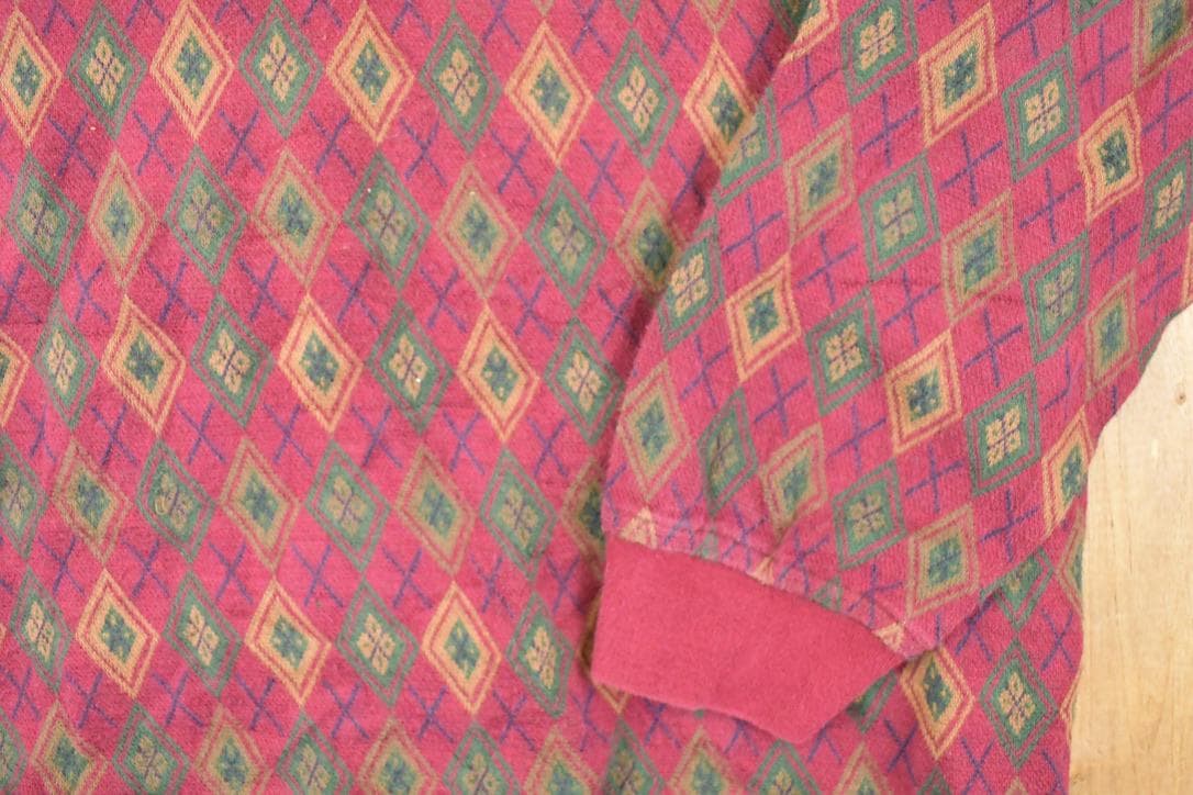 Vintage 1990s John Ashford Quarter Button Up Shirt Men's M