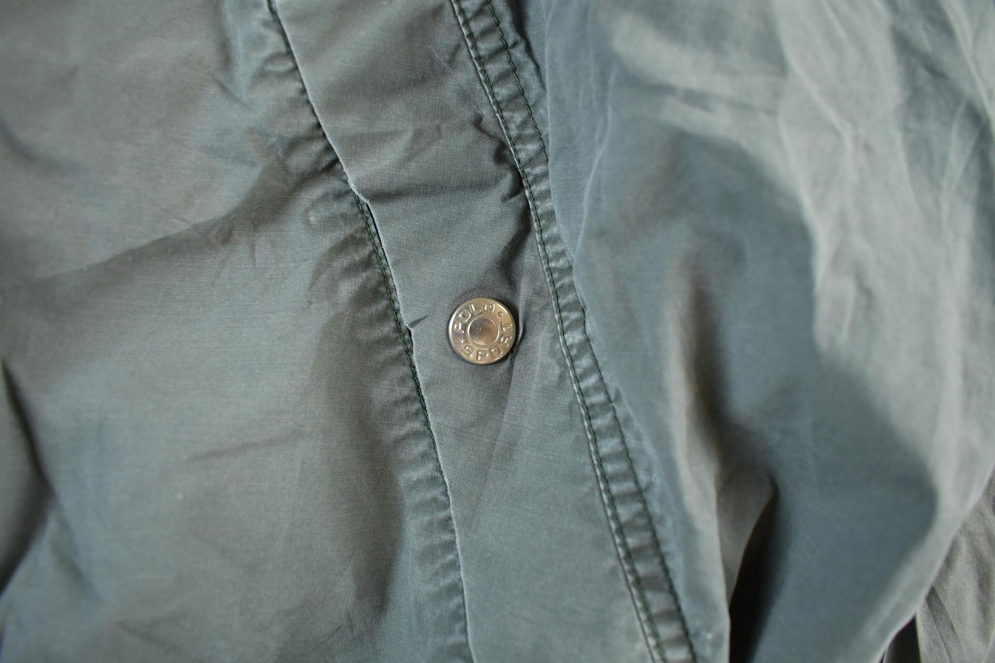 Vintage 1990s Polo Sport Ralph Lauren Hooded Windbreaker Men's Large