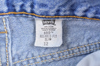 Vintage 1990s Levi's 550 Red Tab Denim Jeans Size 24 x 25