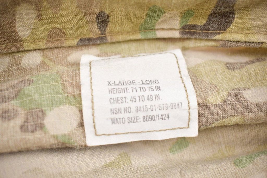 Vintage Military Button Up Shirt