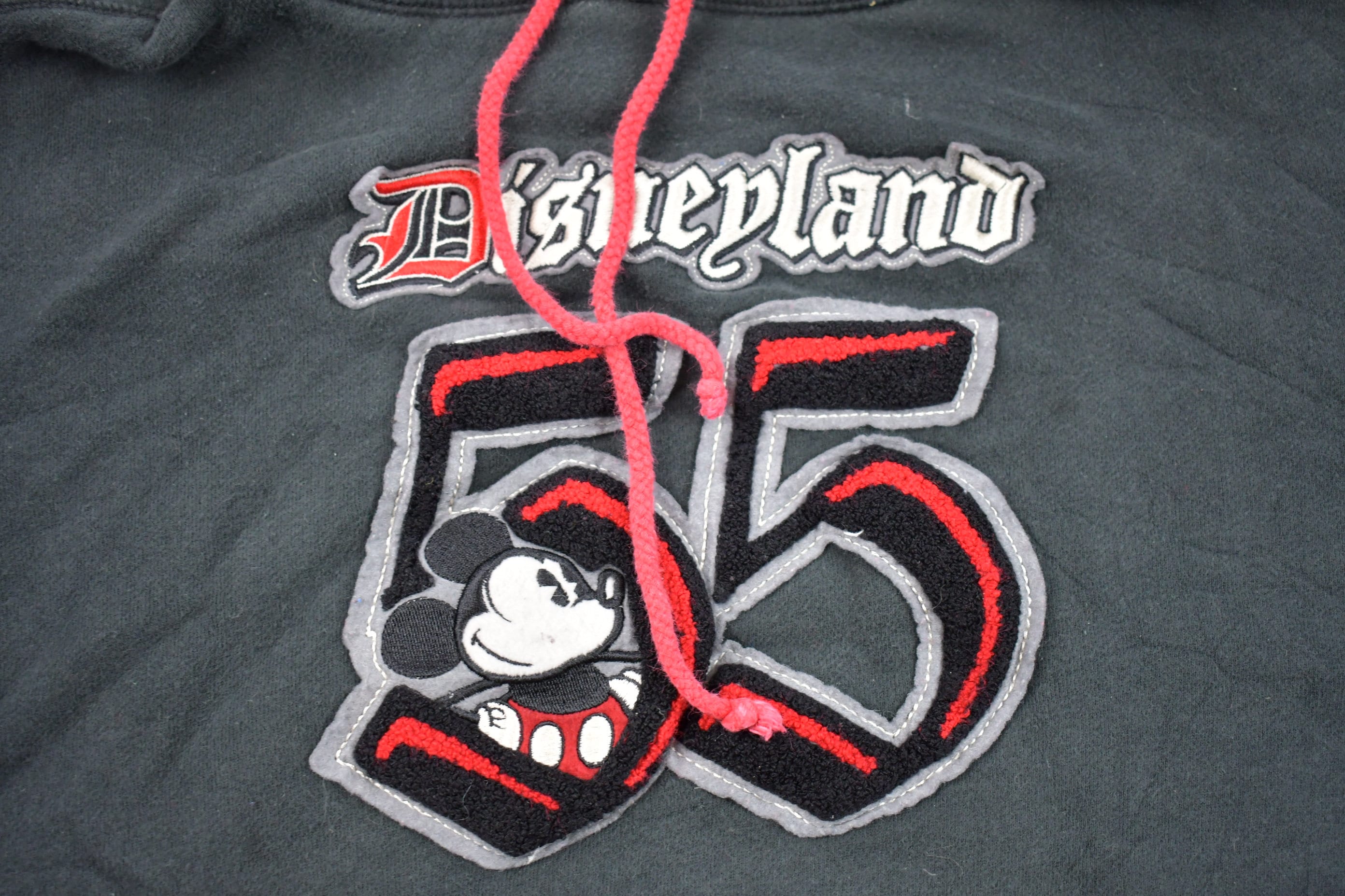 Vintage 1990s Disneyland Resort Mickey Mouse Graphic Hoodie