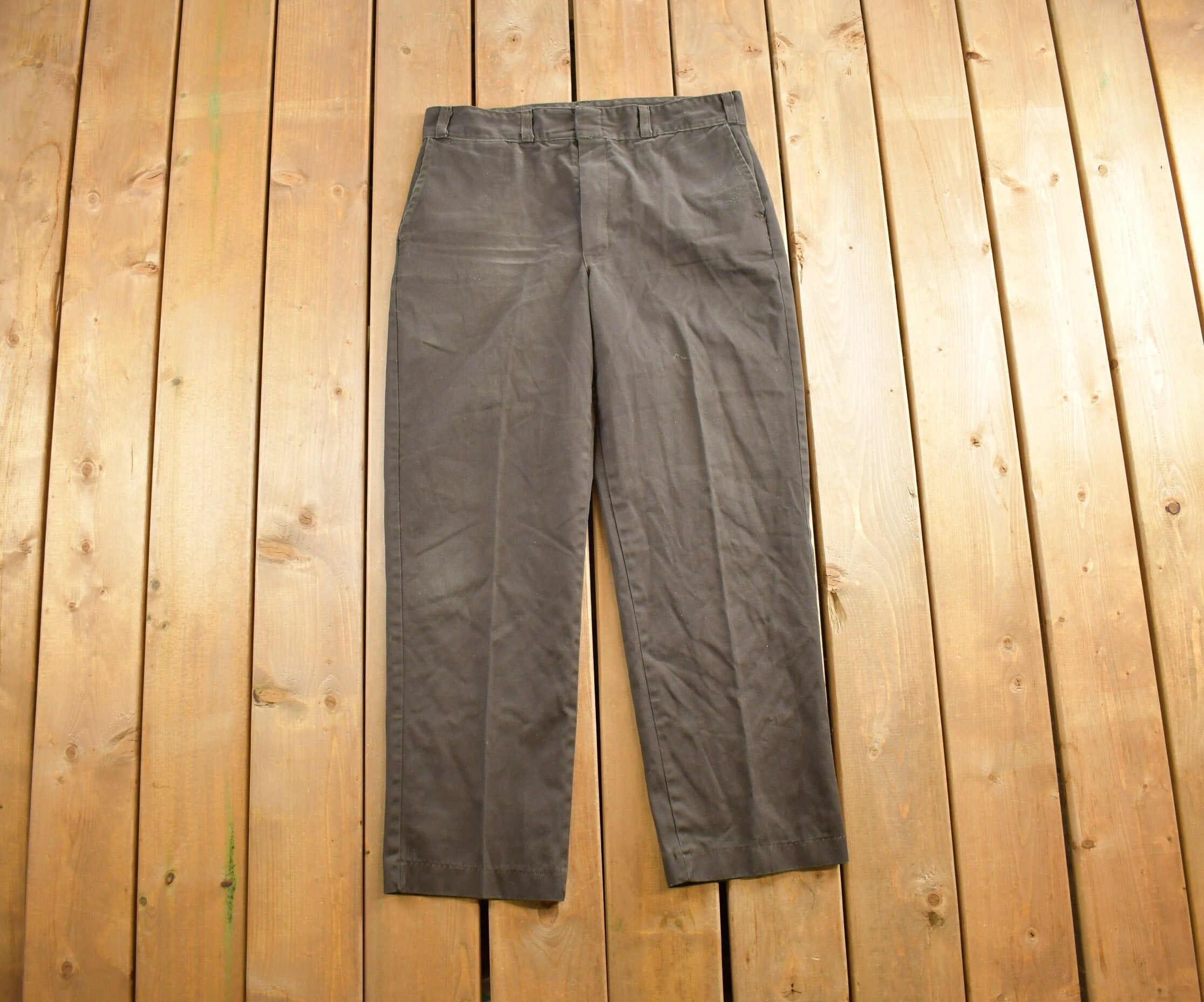 Vintage 1990s Brown Slacks Size 34x30