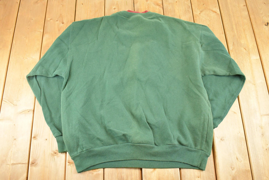 Vintage 1990s Forest Friends Double Collar Souvenir Crewneck Sweatshirt Womens L