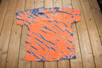 Vintage 1990s Welcome To the Experience Tektronix Graphic Tie Dye T Shirt
