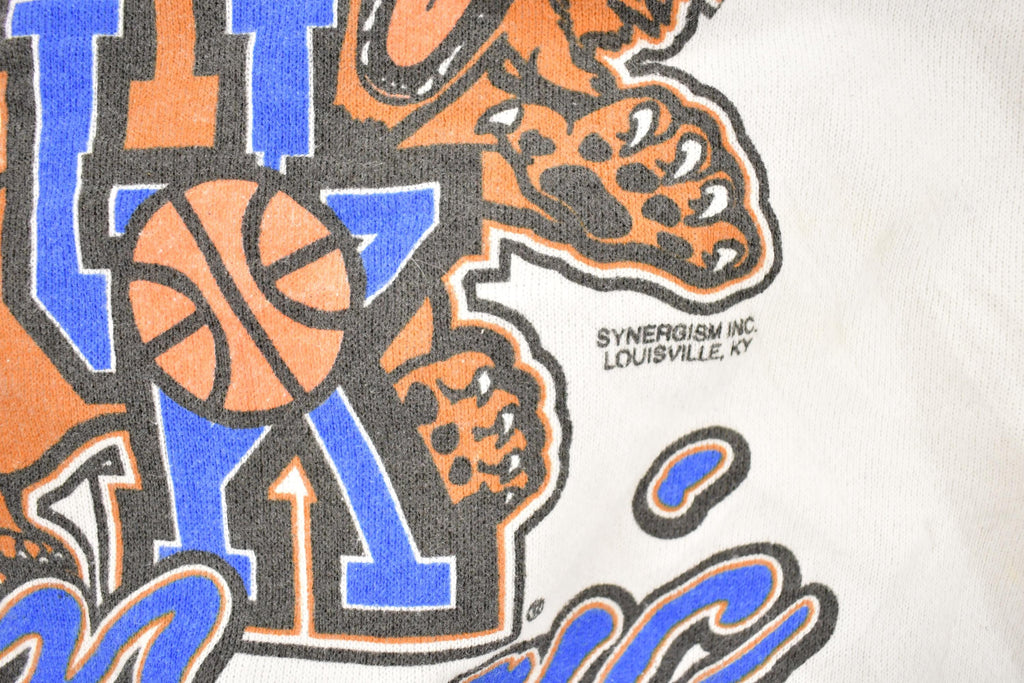 Vintage 1990s University Of Kentucky Big Blue Magic Crewneck Sweater Men's L
