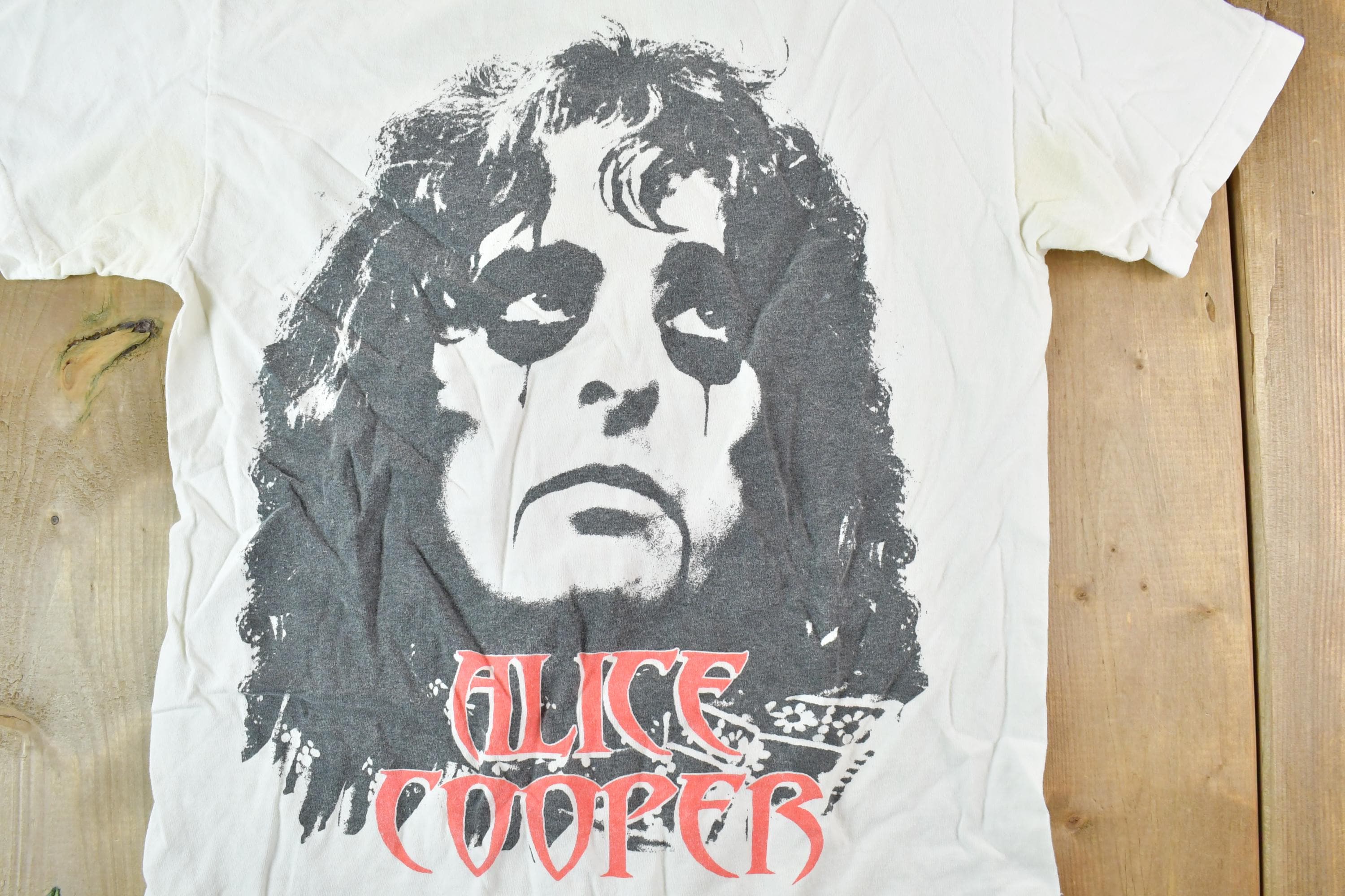 Vintage 2004 Alice Cooper Tour Promo Band T-Shirt Men's M
