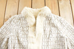 Vintage 1980s Because! Its By Gina Rossi Faux Fur Coat