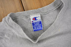 Vintage 1990s Champion Small Logo Embroidered Crewneck Sweatshirt Size XL