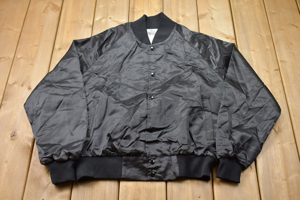 Vintage 1990s Satin Bomber Jacket