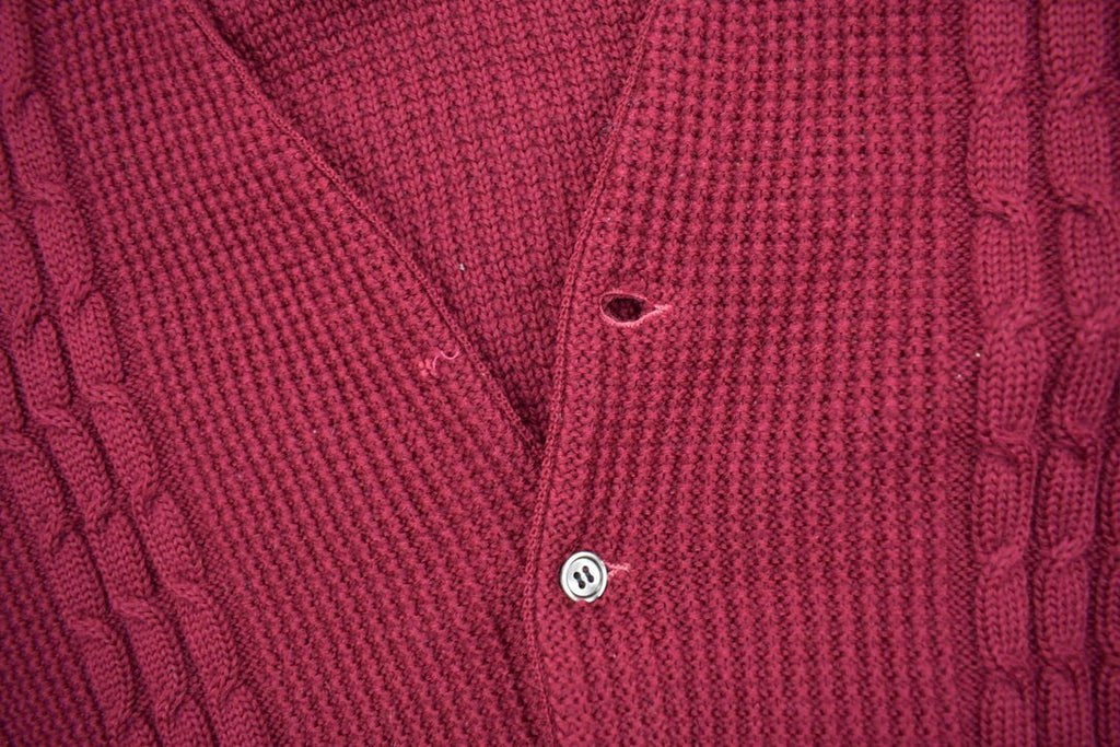 Vintage 1960s The Loft Wool Knit Cardigan Sweater