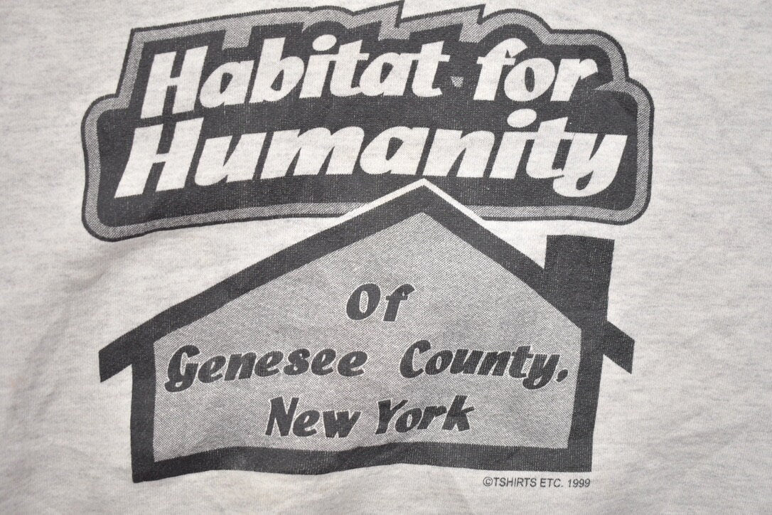 Vintage 1990s Habitat For Humanity New York Crewneck Sweatshirt